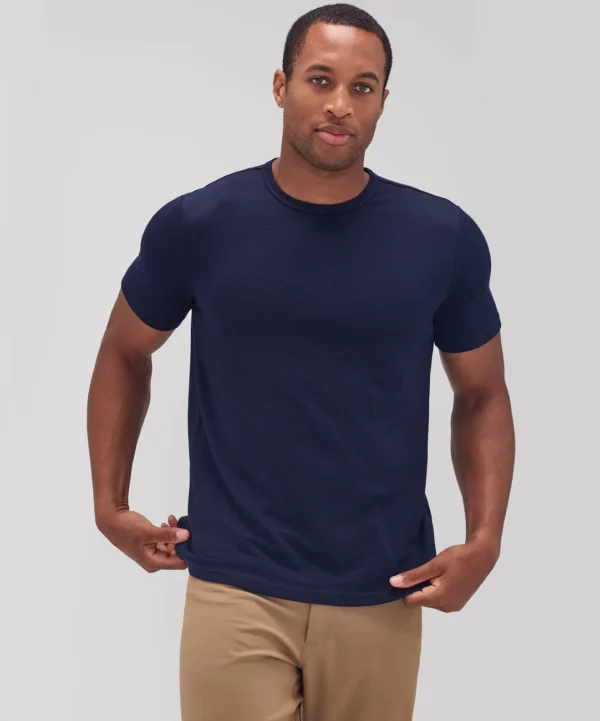 Men's Merino Crew Neck T‑Shirt