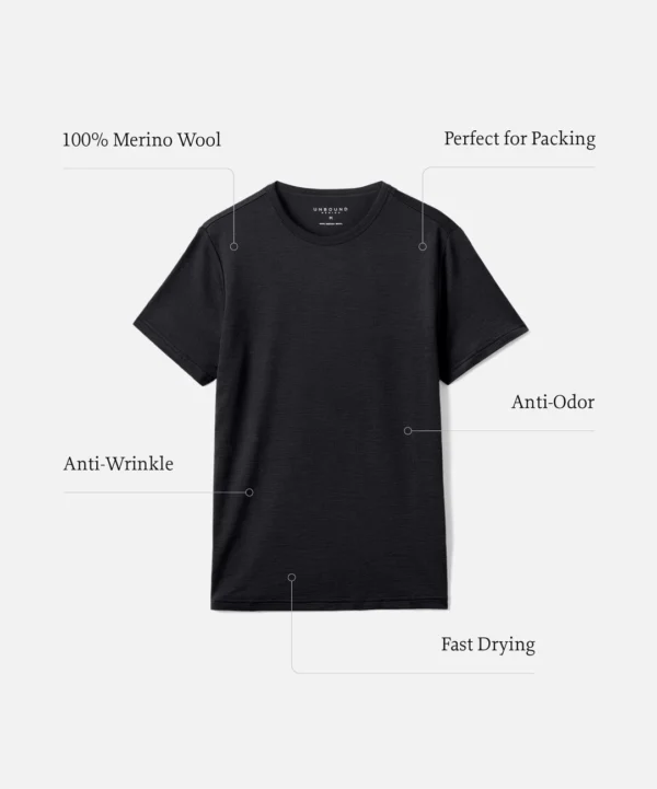 Men's Merino Crew Neck T‑Shirt - Image 7